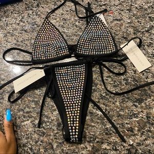 Rhinestone bikini